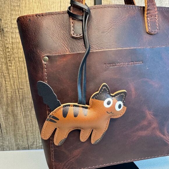 Cat Purse Charm Bag Charm Cat Lover Gift NEW FAST SHIP - Picture 1 of 4